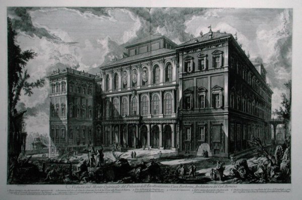 Palazzo Barberini on the Quirinale, Rome