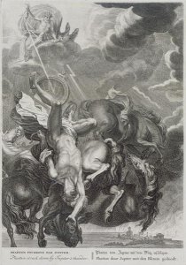 Phaeton Struck Down by Jupiters Thunderbolt, 1731