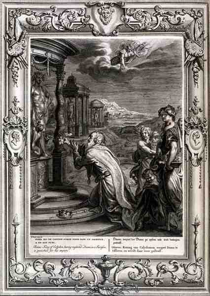 Oeneus, King of Calydon, Having Neglected Diana in a Sacrifice is Punished for his Impiety, 1731