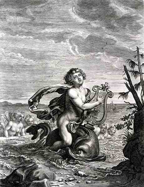 Arion Preserved by a Dolphin, 1731