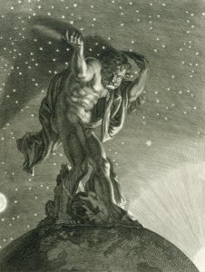 Atlas Supports the Heavens on his Shoulders, 1731