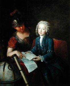 Gustav Adolf Graf von Gotter and his Niece Friederike von Wangenheum in Pilgrim Costumes, c.1750