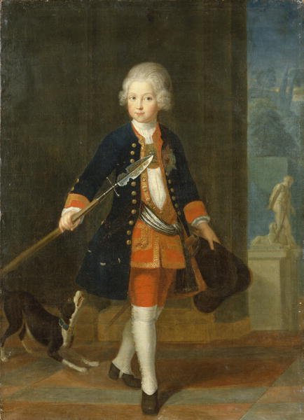 The Crown Prince Frederick II in his Corps de Cadets