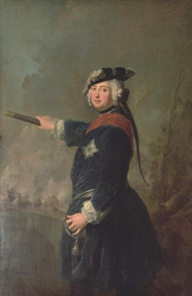 King Frederick II the Great of Prussia 1712-86 1746