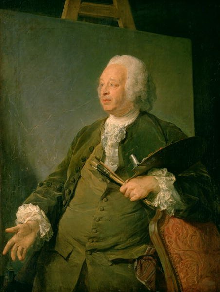 Portrait of Jean-Baptiste Oudry 1686-1755 c.1753