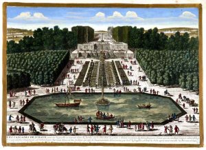 The Cascades at Sceaux, from Vues des belles maisons de France, published 1680