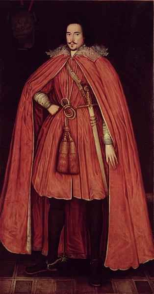 Edward Herbert, Lord Herbert of Cherbury, c.1604 42 Herbert of Cherbury, Edward Herbert, 1st Baron 1583-1648 in his robes as Knight of the Bath