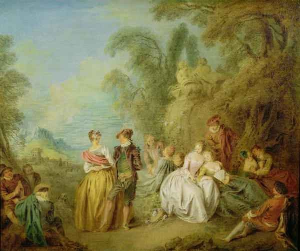 Watching the Dance, 1720s