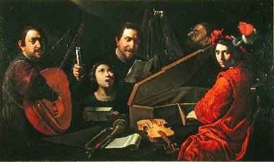 Concert with Musicians and Singers, c.1625