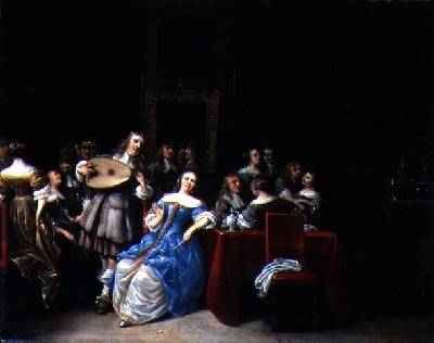 A Musical Party, 1660s