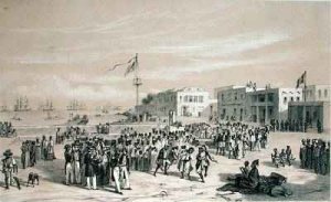 Government Square Goree Island Senegal 1840