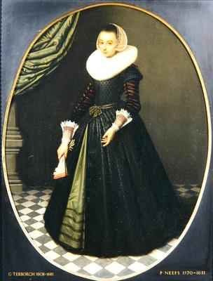 Oval Portrait of a Lady