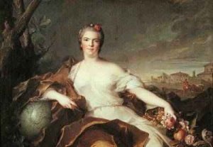 Madame LouiseElisabeth de France 1727-59 Duchess of Parma Symbolising Earth 1750