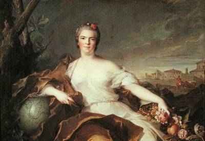 Madame LouiseElisabeth de France 1727-59 Duchess of Parma Symbolising Earth 1750