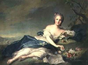 Henrietta Maria of France 1606-69 as Flora 1742 2