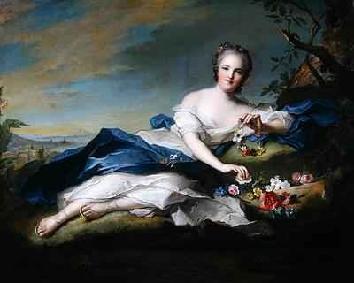 Portrait of Henriette de France 1742