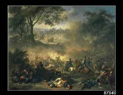 The Battle of Poltava in 1709 1717