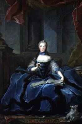 A Portrait of Marie Adelaide 1759-1802 Daughter of Louis XV