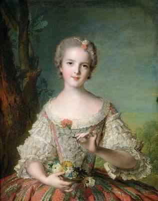 Portrait of Madame Louise de France 1737-87 at Fontevrault 1748