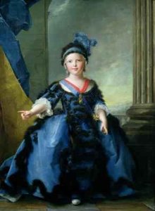 Portrait of a young girl 1750