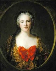 Portrait presumed to be LouiseElisabeth de La Chastre Marquise de DreuxBreze 1749