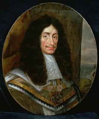 Portrait of King Charles II 1630-85