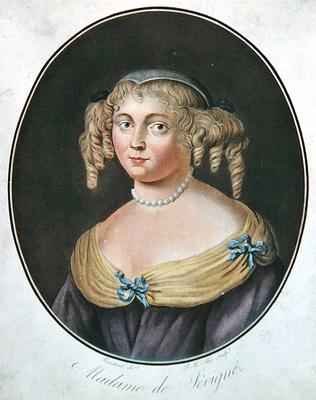 Portrait of Madame de Sevigne 18th century