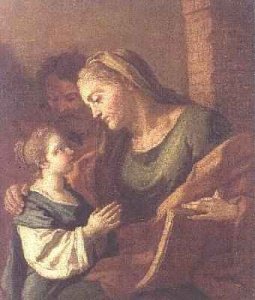 St Anne Instructing the Christ Child