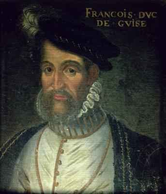 Portrait of Francois 2nd Duke Guise 1519-63 French soldier and statesman