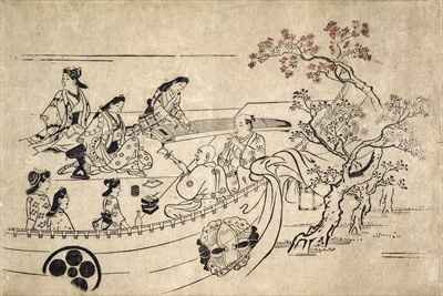 Music Under the Cherry Tree at Ueno 1680