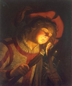 Boy with a Torch 1622 2