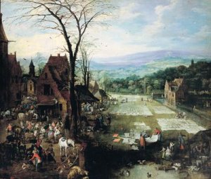 Market and Bleaching Ground 1620-22