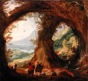 Landscape with Travellers