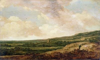 Landscape with a Huntsman