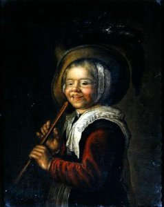 Girl with a recorder