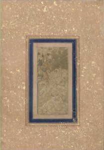 Majnun in the Wilderness from Northern India