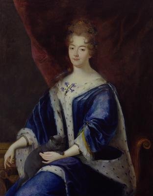 Portrait of Paule-Francoise Marguerite de Gondy Duchess of Lesdiguieres