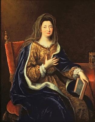 Portrait of Francoise dAubigne 1635-1719 the Marquise of Maintenon