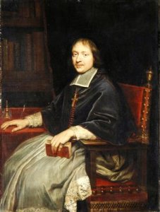 Portrait of a Cleric said to be Jean Francois Paul de Gondi