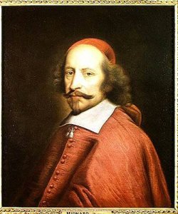 Portrait of Cardinal Jules Mazarin 1602-61 1658-60