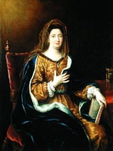 Portrait of Francoise dAubigne 1635-1719 Marquise de Maintenon 1694