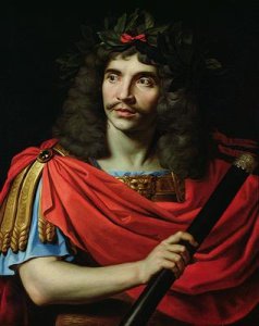 Moliere in the Role of Caesar in The Death of Pompey