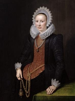 Portrait of a Lady aged 29 1615