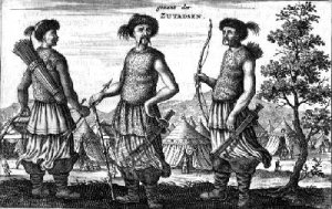 Warriors from the South from an account of a Dutch Embassy to China 1665