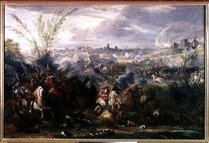 Study for Siege of a Flemish Town