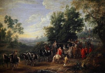 Travelling Procession of a Princess 1659