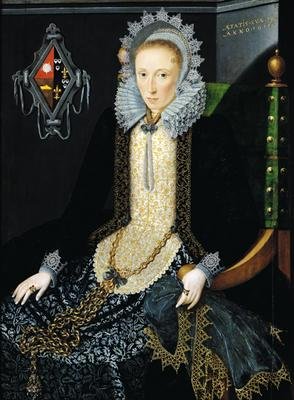 Portrait of Adriana van Nesse 1611