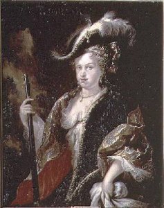 Portrait of Maria Luisa Gabriela of Savoy 1688-1714 first wife of Philip V