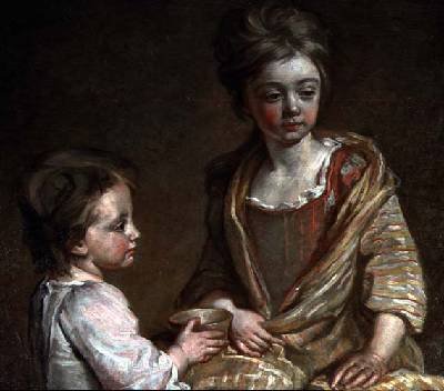 Portrait of Two of the Artists Children