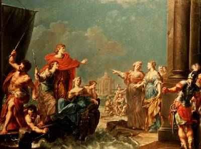 The Departure of Aeneas